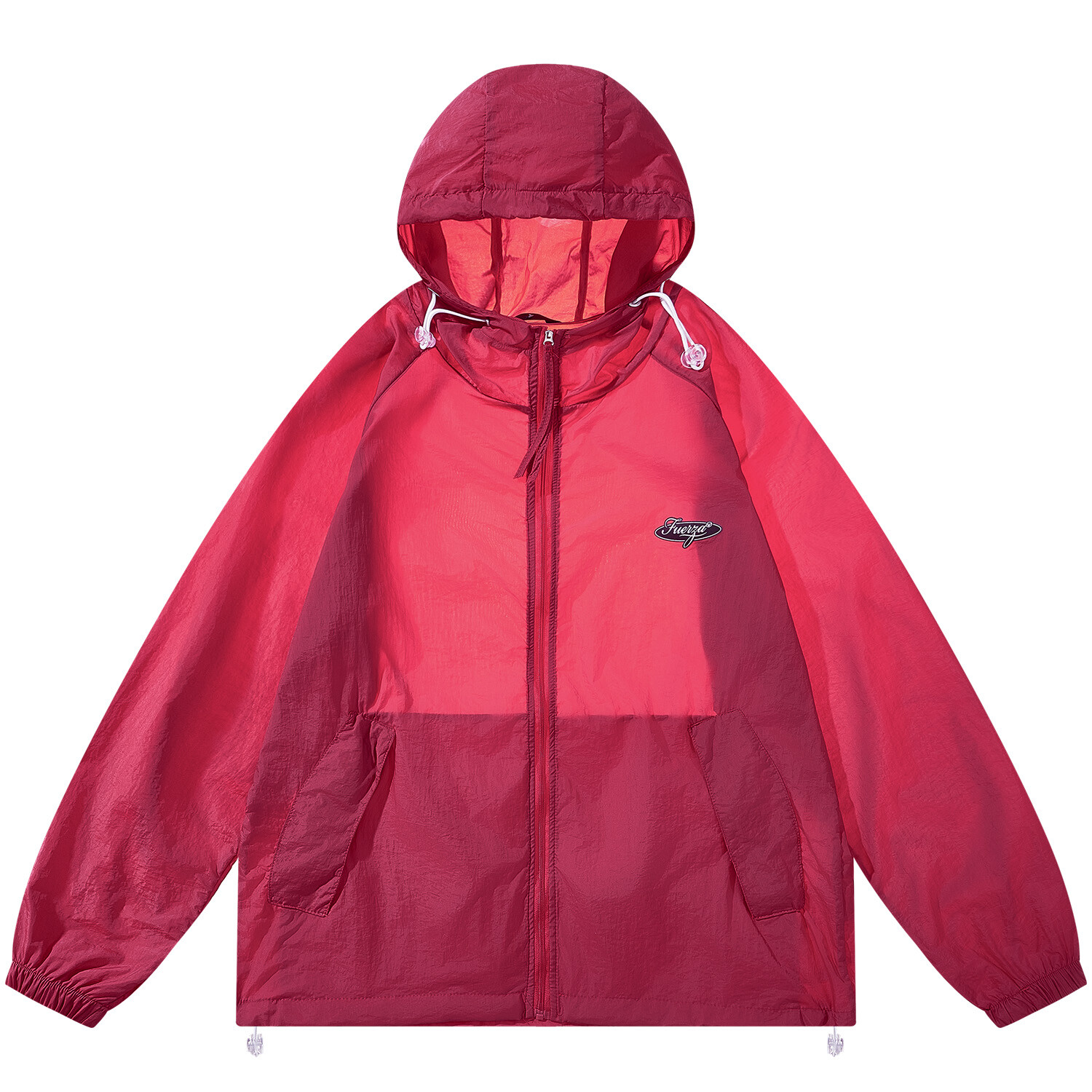 

Солнцезащитная одежда унисекс Fuerza, красный