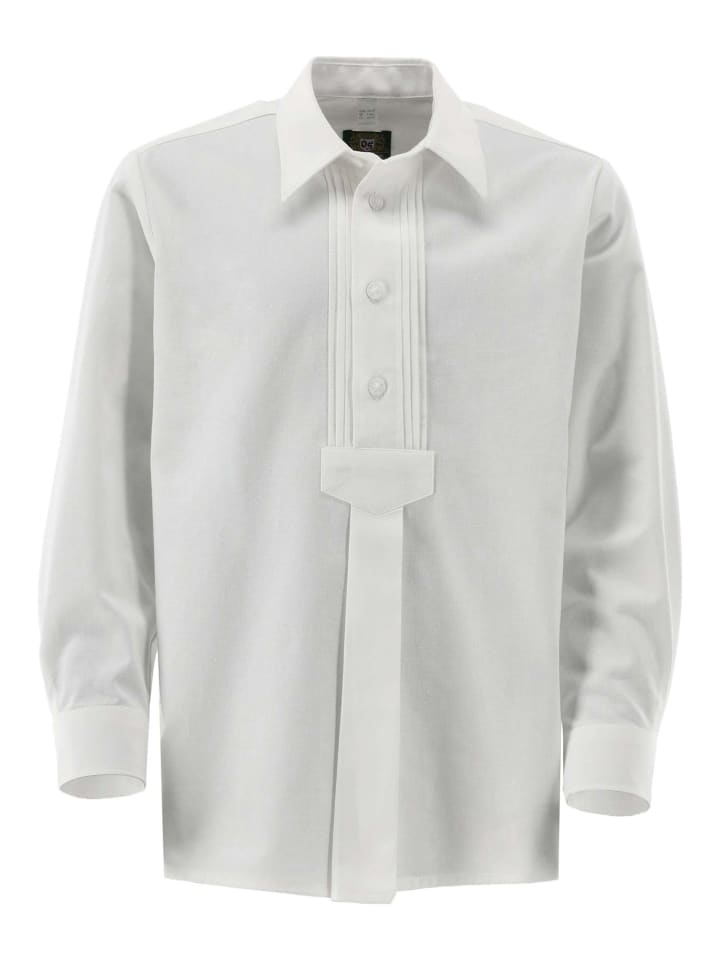 

Детская традиционная рубашка Jolea белого цвета OS-Trachten