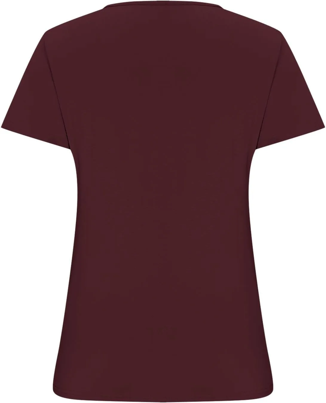 Женский топ с круглым вырезом и короткими рукавами, Slim Fit, для тренировок — фото 3