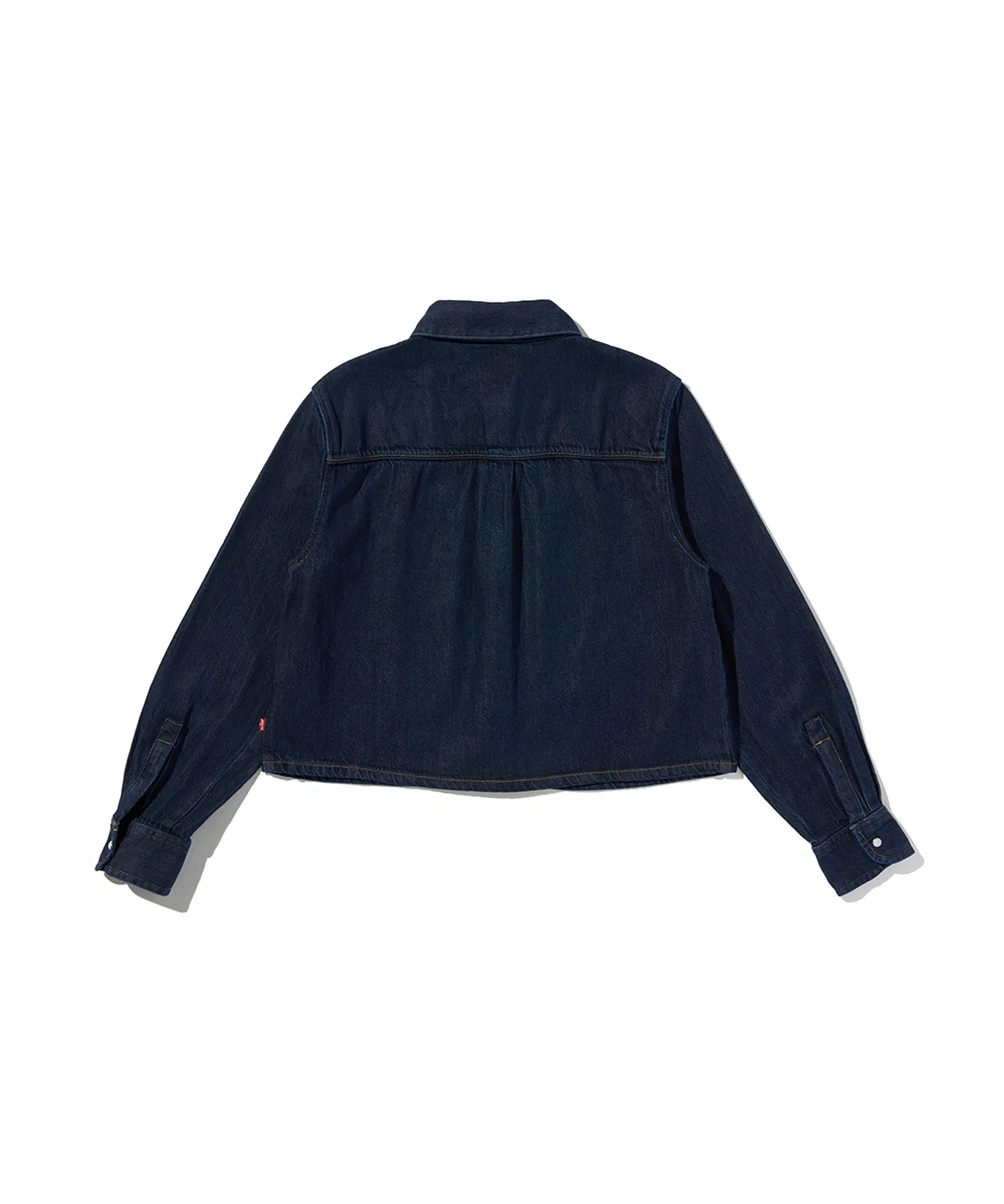 Женская рубашка Levi's Logan из денима тёмно-синего цвета — фото 4