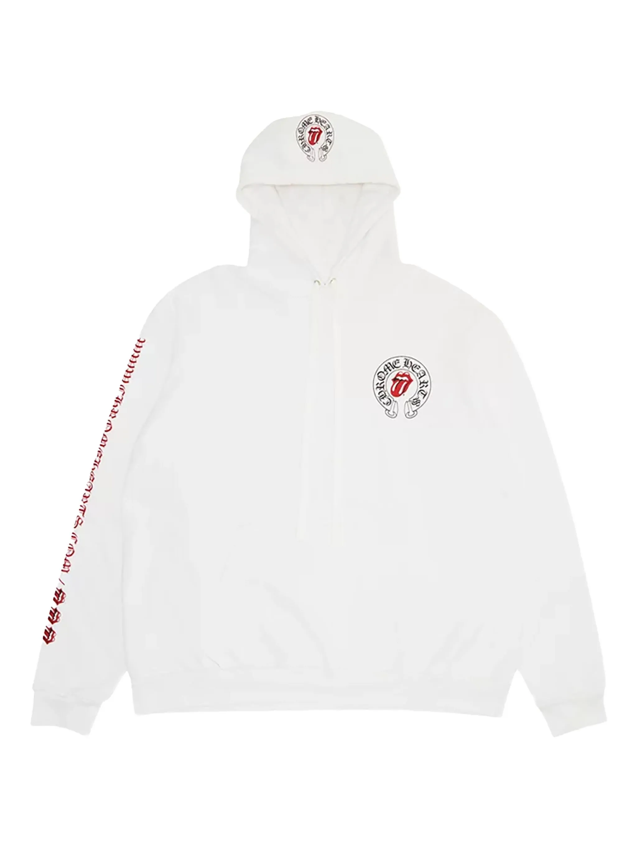 

Худи Lips из коллаборации с Rolling Stone Chrome Hearts, белый