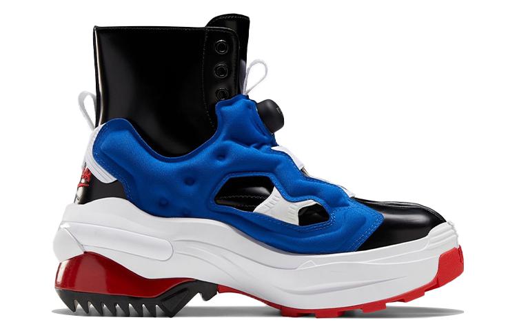 Спортивные кроссовки Maison Margiela x Reebok Instapump Fury Lo 'Red Blue Black' — фото 3