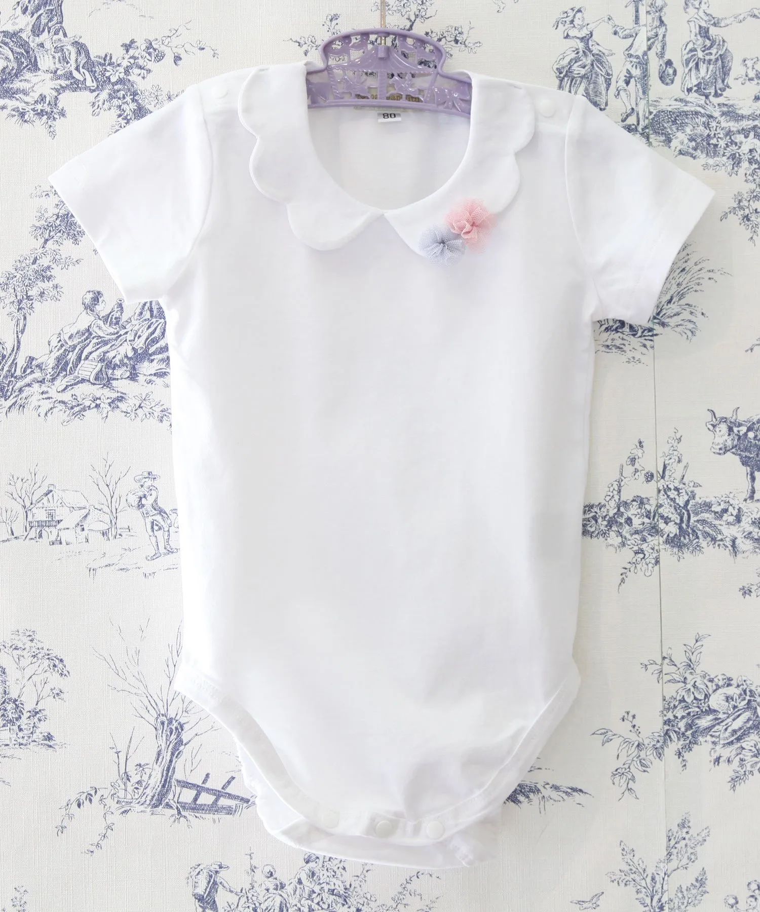 Комбинезон Angel Color (с коротким рукавом) Panpantutu, white