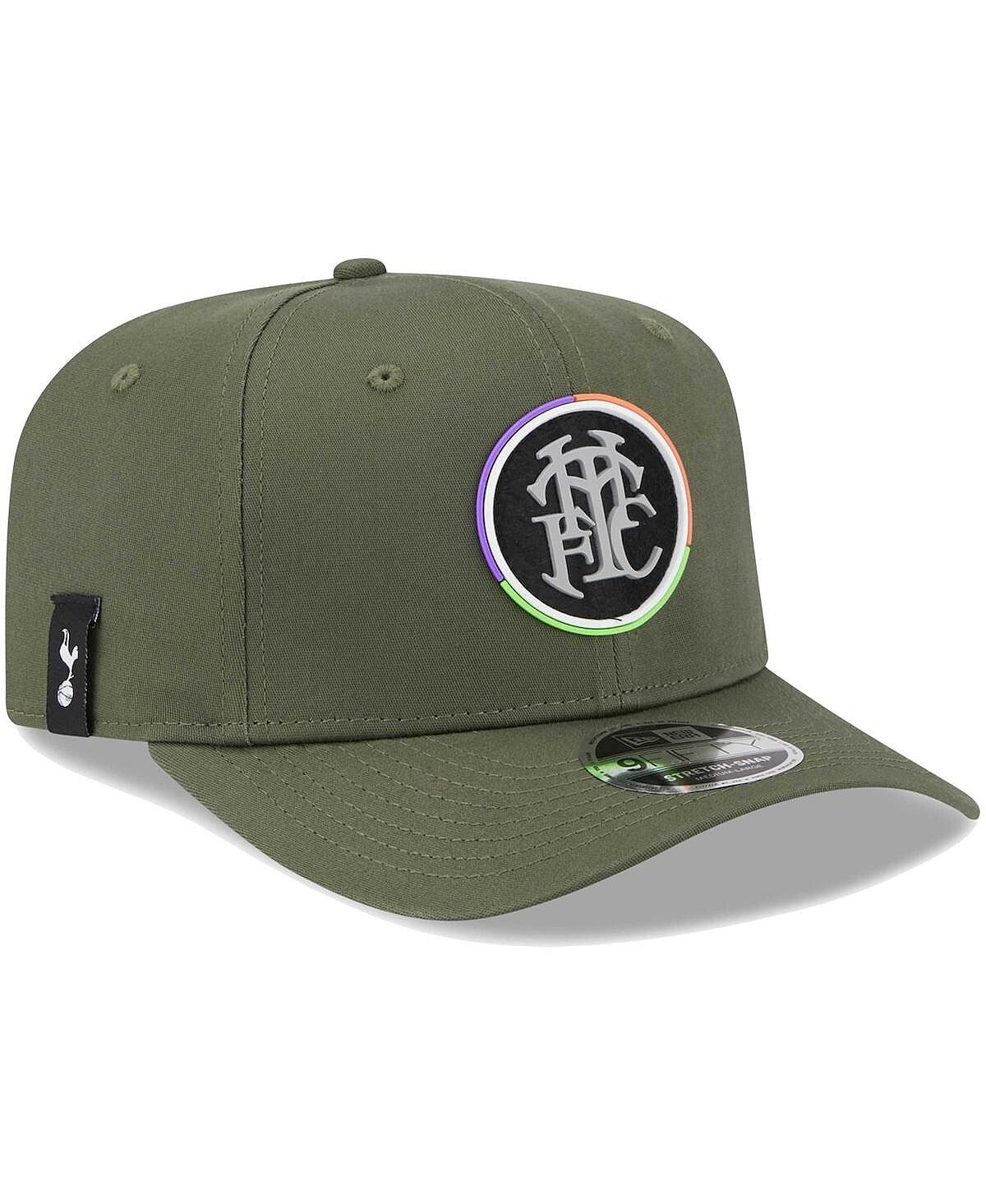 

Мужская оливковая регулируемая кепка Tottenham Hotspur Flock 9FIFTY New Era
