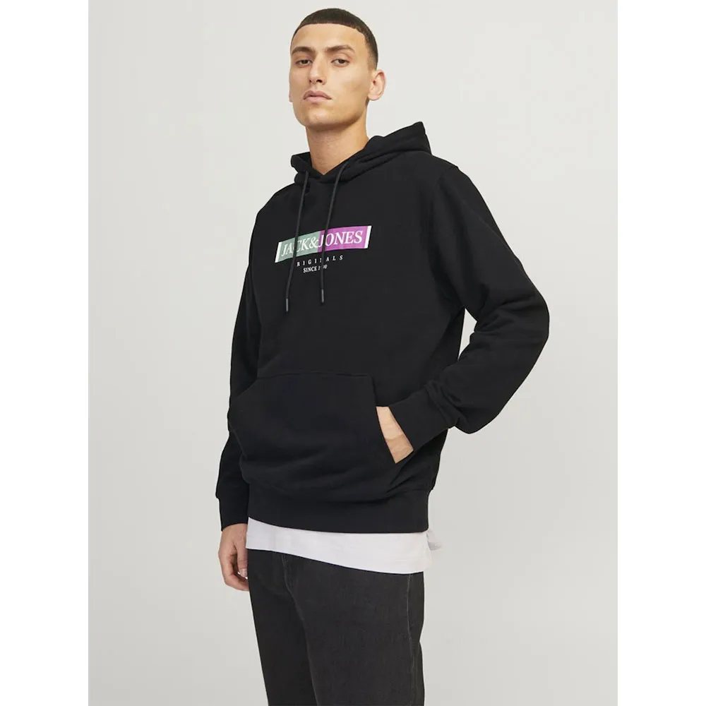 

Худи Jack & Jones Lafayette Branding, черный