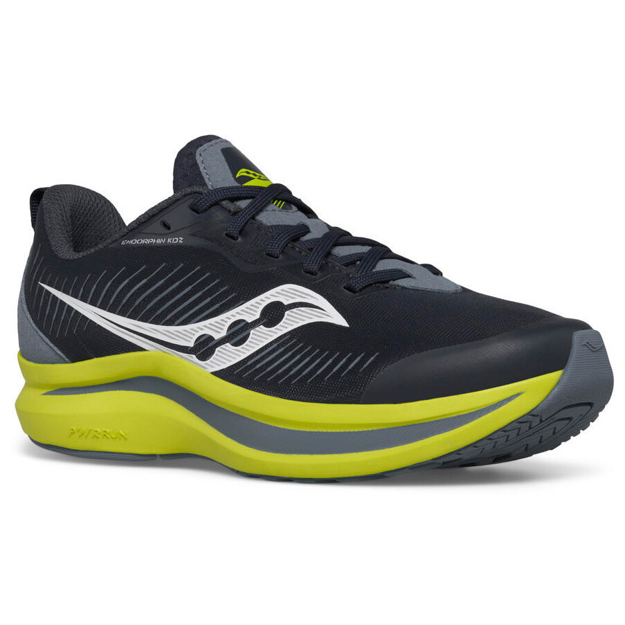 

Кроссовки Saucony Endorphin, цвет Navy/Citron