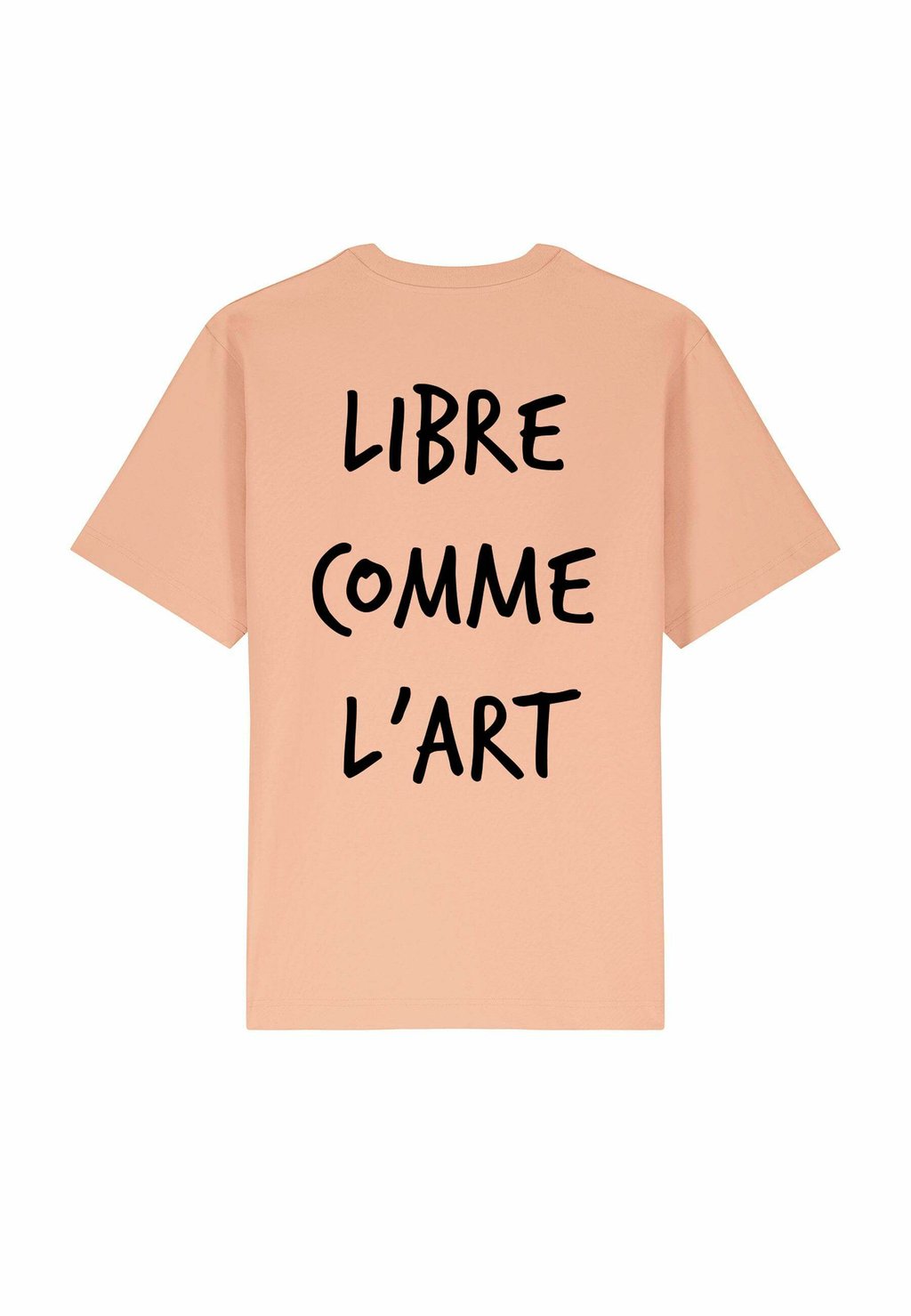 

Футболка с принтом LIBRE COMME LART BACK PRINT HEAVYWEIGHT Mira Paris, светло-розовый
