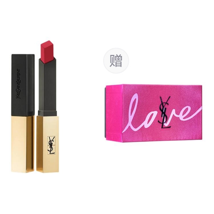Тонкая помада Pure Lipsticks Velour легко растушевывается подарочная винтажная коробка лимитированная коллекция SAINT LAURENT — фото 2