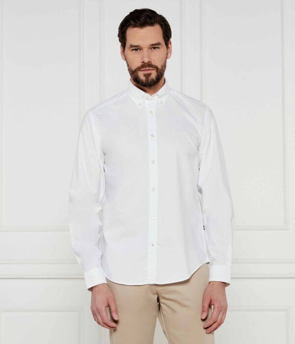 

Рубашка h-liam-bd-e-c1-243 Regular fit Boss, белый
