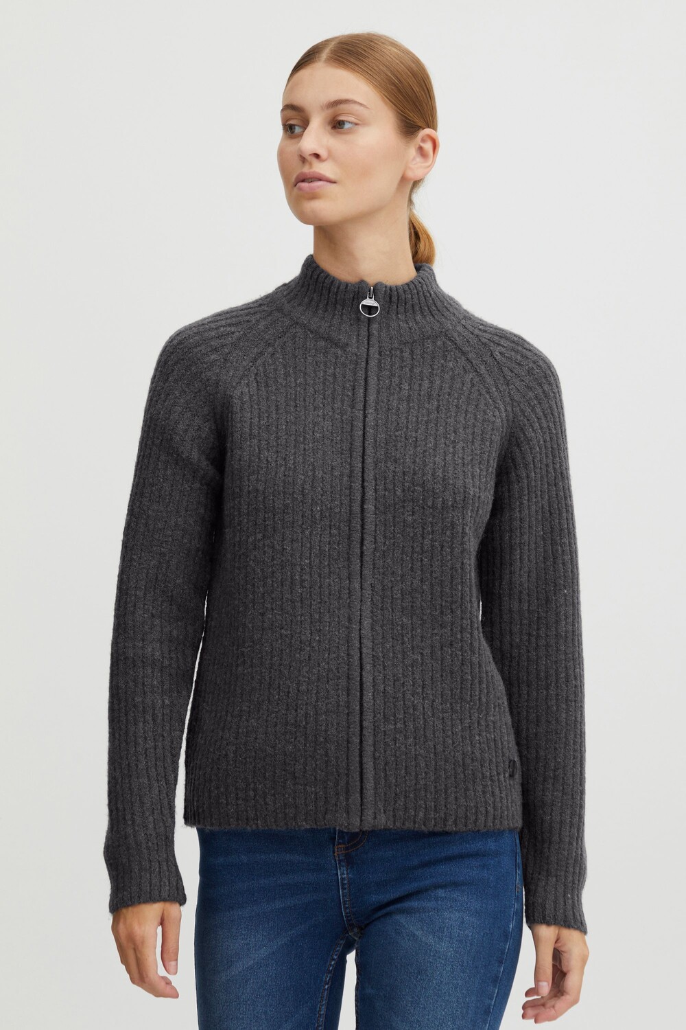 

Кардиган Oxmo Strickjacke, черный