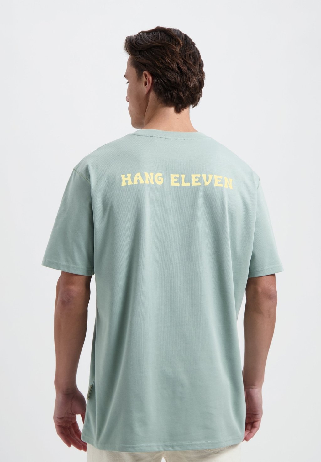 

Футболка с принтом HANG ELEVEN, зеленый