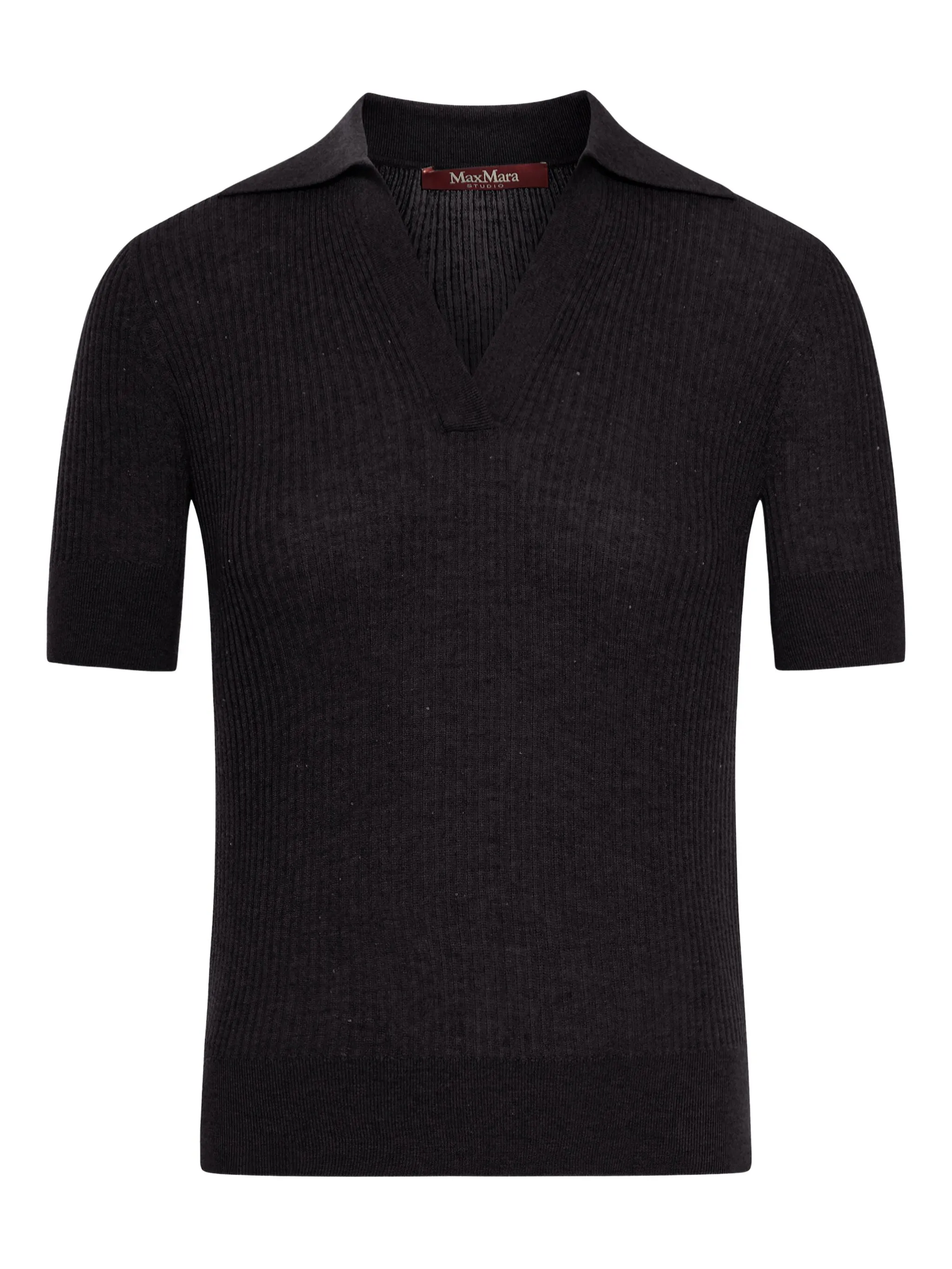 

Футболка в рубчик Max Mara, черный