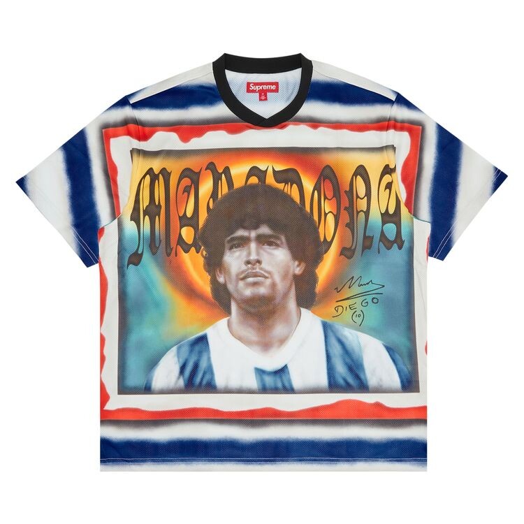 

Джерси Supreme Maradona Soccer Jersey Multicolor, разноцветный