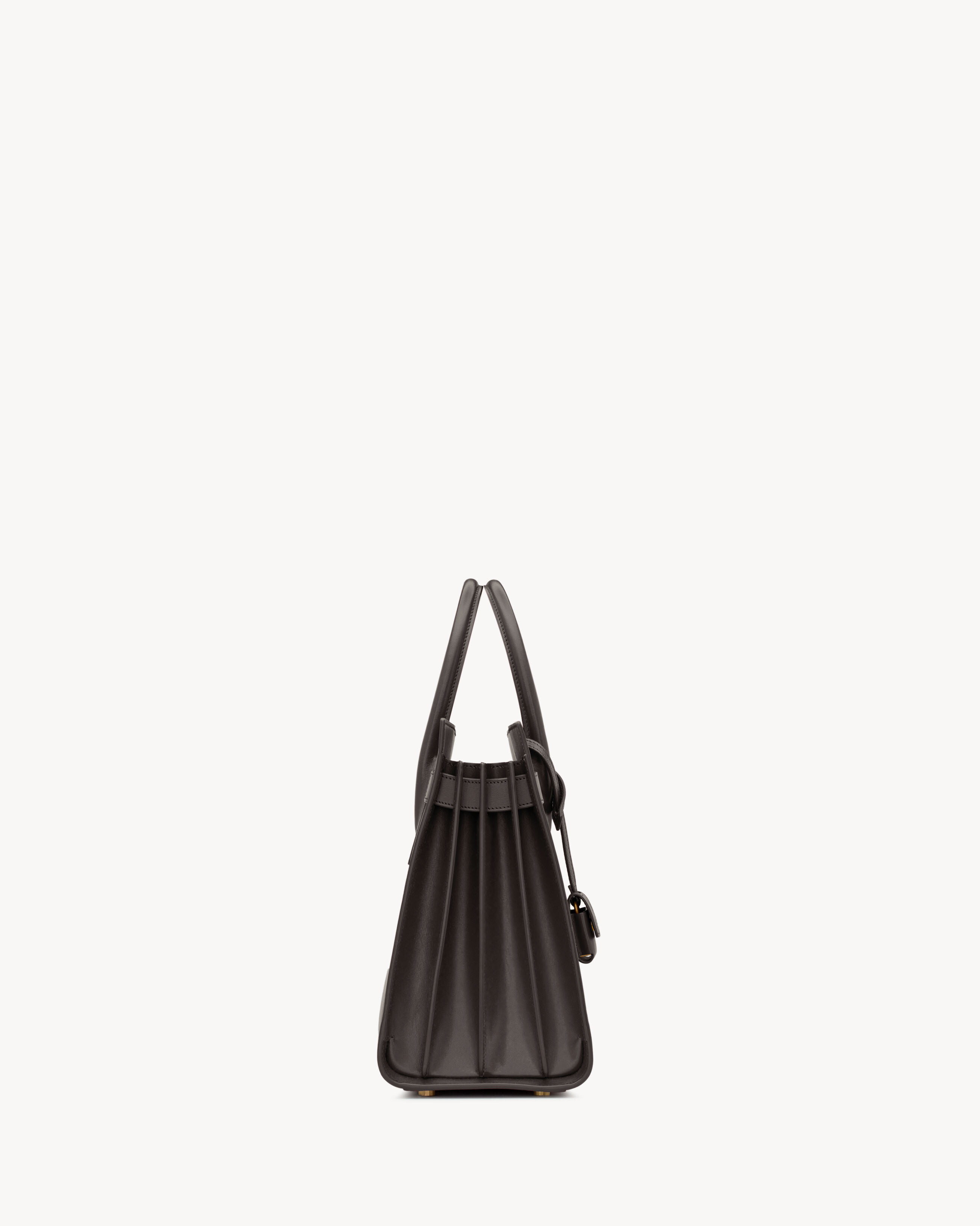 Сумка SAC DE JOUR в своем культовом размере Saint Laurent, серый/серебряный — фото 4