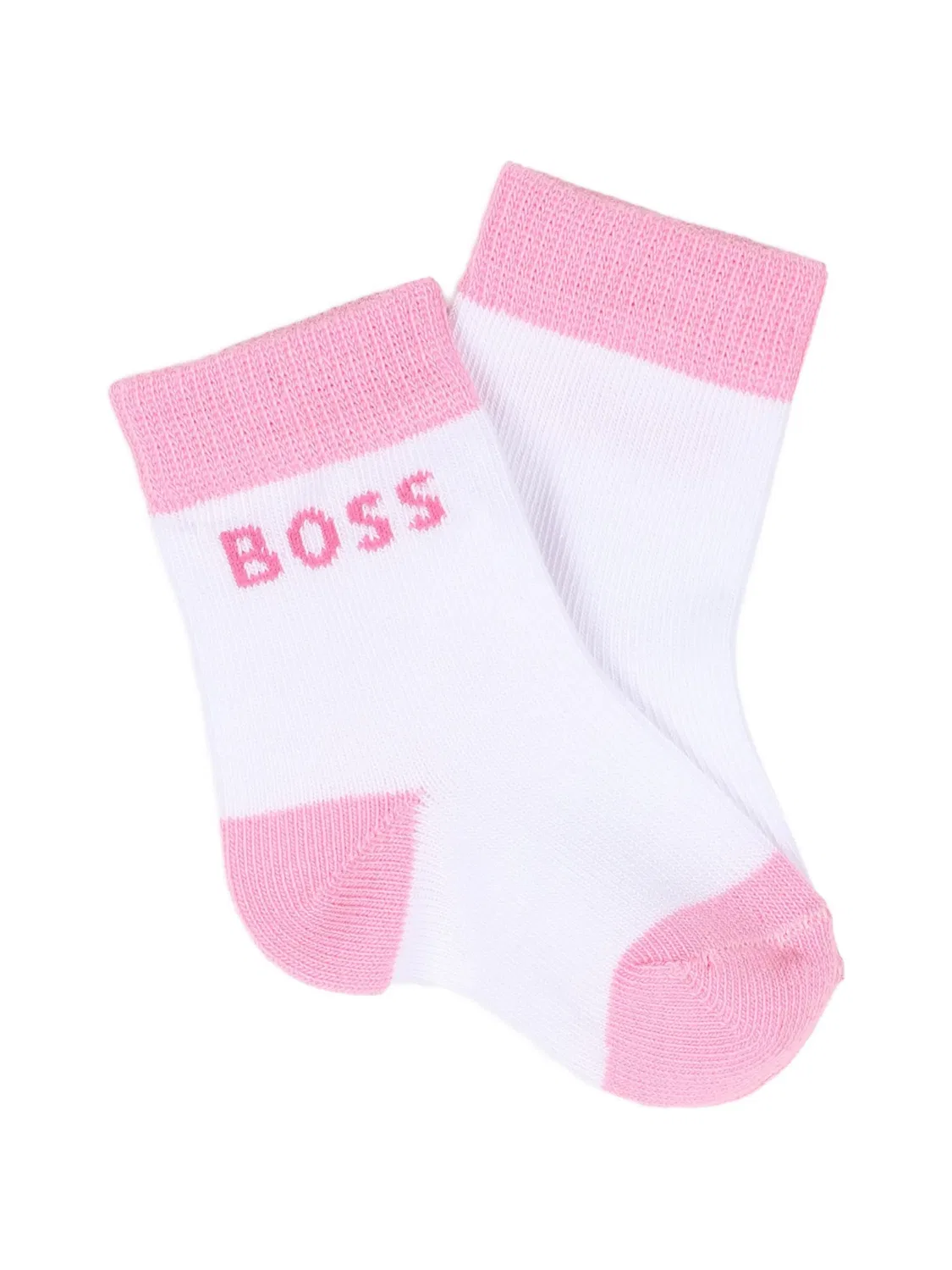 Носки с жаккардовым логотипом BOSS Kidswear — фото 3