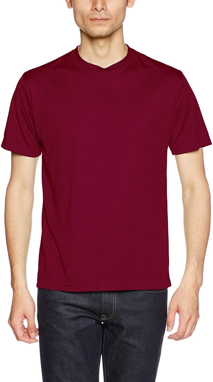 

Мужская футболка United Athle 508801 Dry Silky Touch, плотность ткани 4,7 унции, красный/бордовый