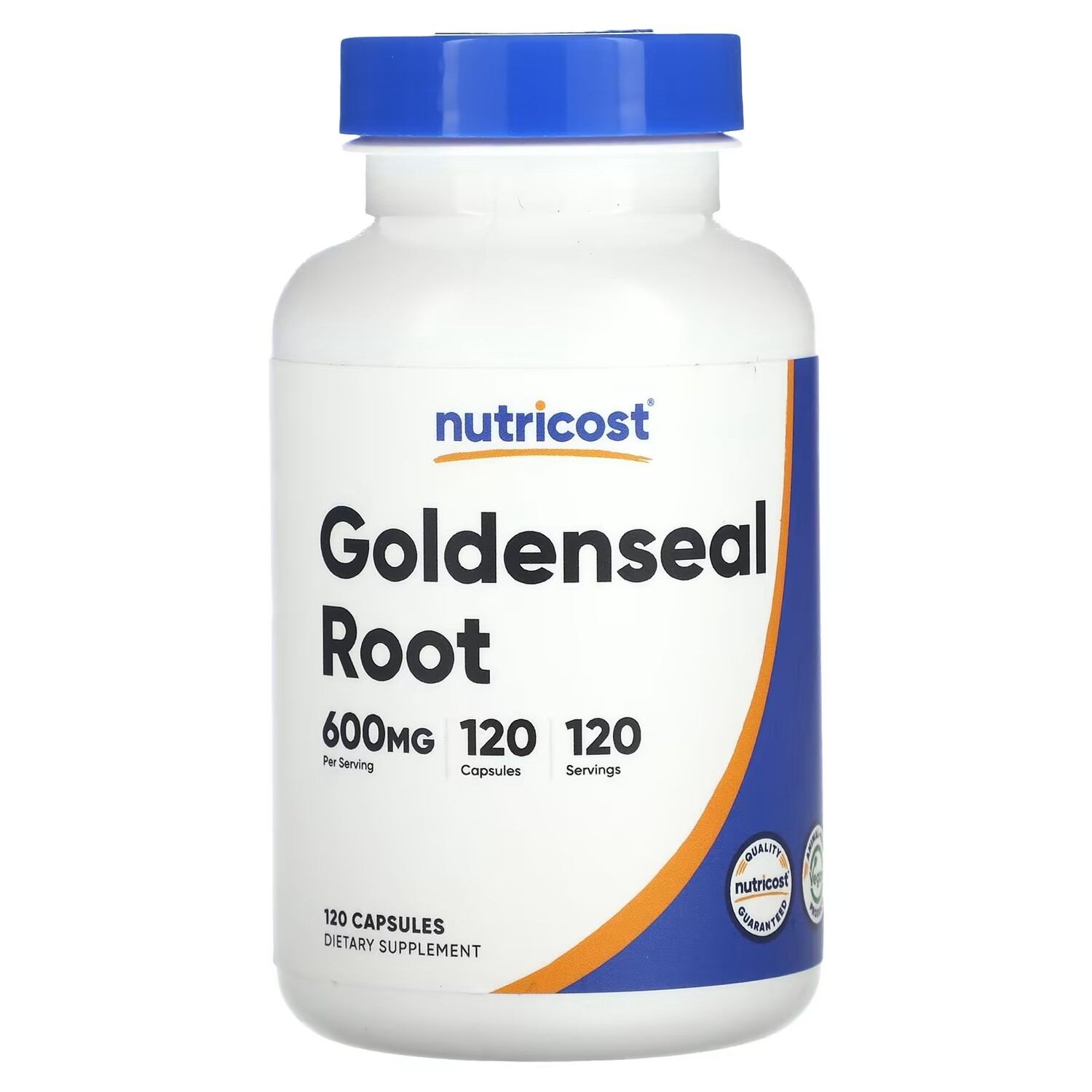 

Добавка Nutricost Goldenseal Root 600 мг, 120 капсул
