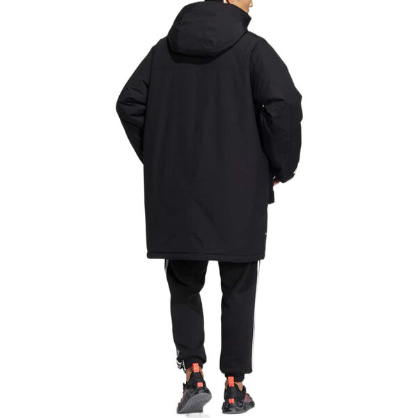 Куртка rifta padded jacket 'black' Adidas, черный — фото 4