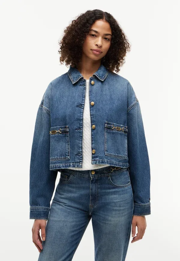 Джинсовая куртка Tommy Hilfiger, камуфляж