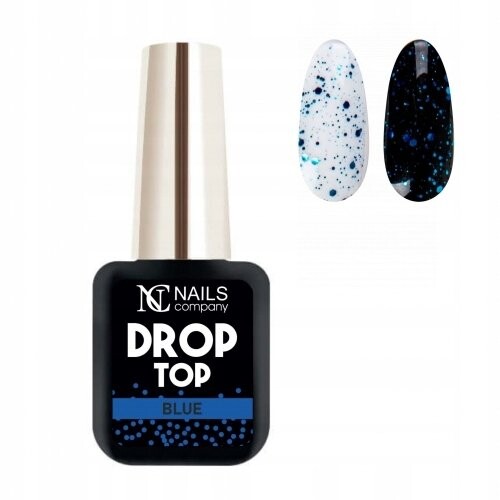 

Гибридный лак Top Drop Blue, 6 мл NC Nails