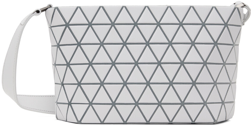 

Сумка через плечо из серого кристального матового материала BAO BAO ISSEY MIYAKE, Lt. gray