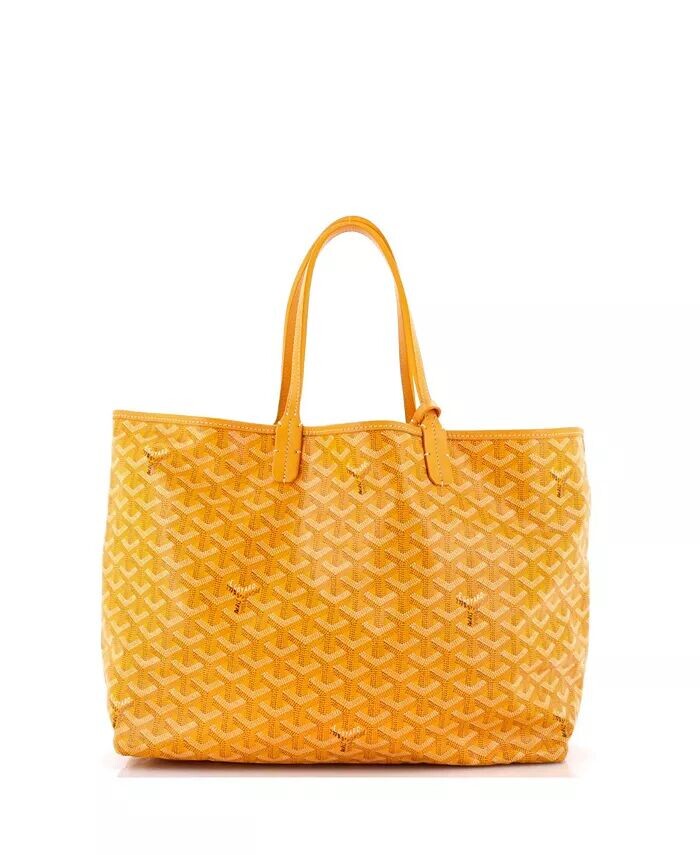 

Сумка-тоут PM Saint Louis из покрытого холста Pre-Owned Goyard, желтый