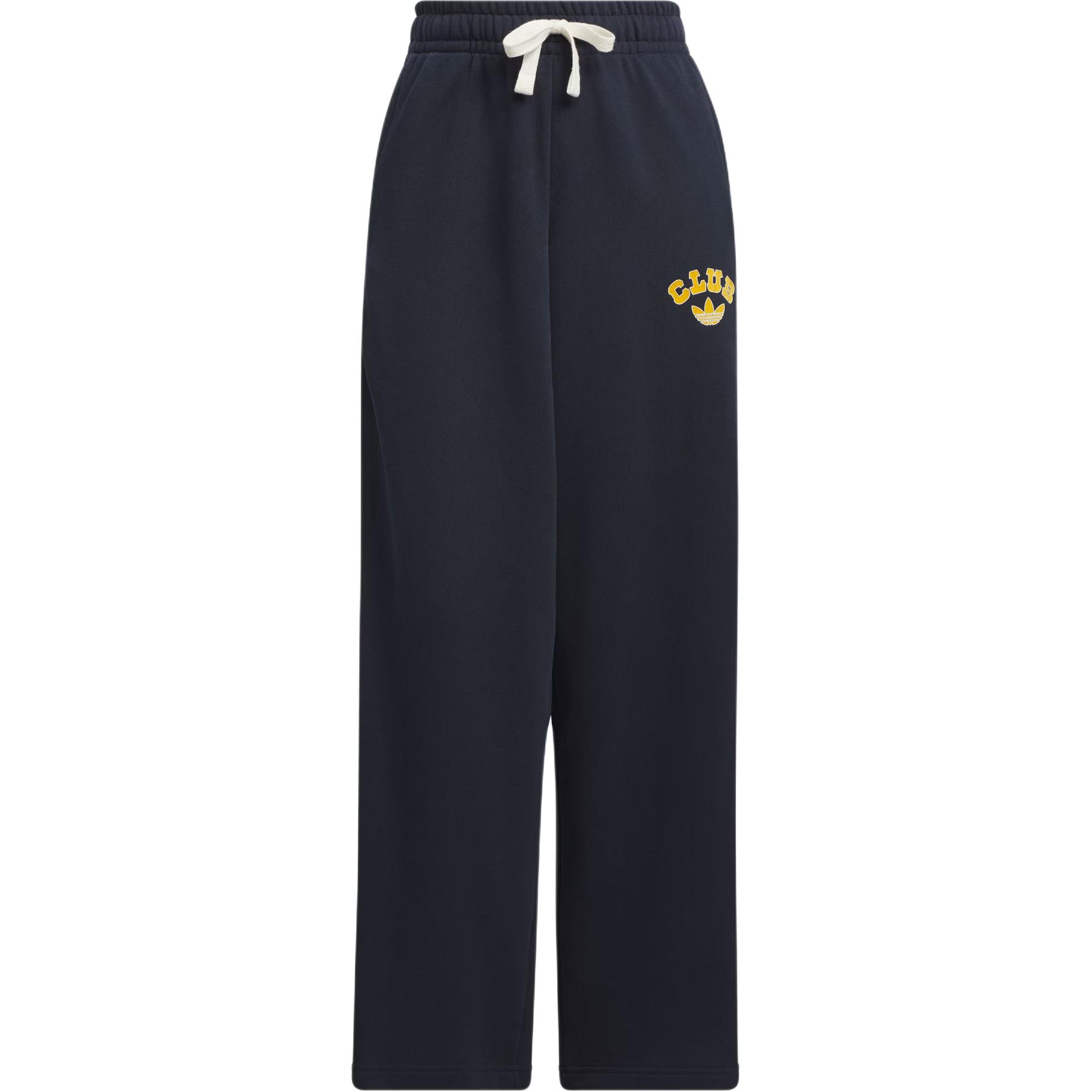 

Adidas Originals Спортивные брюки COLLEGIATE WIDE SLEAT JOGGERS, женские, трикотажные, темно-синие
