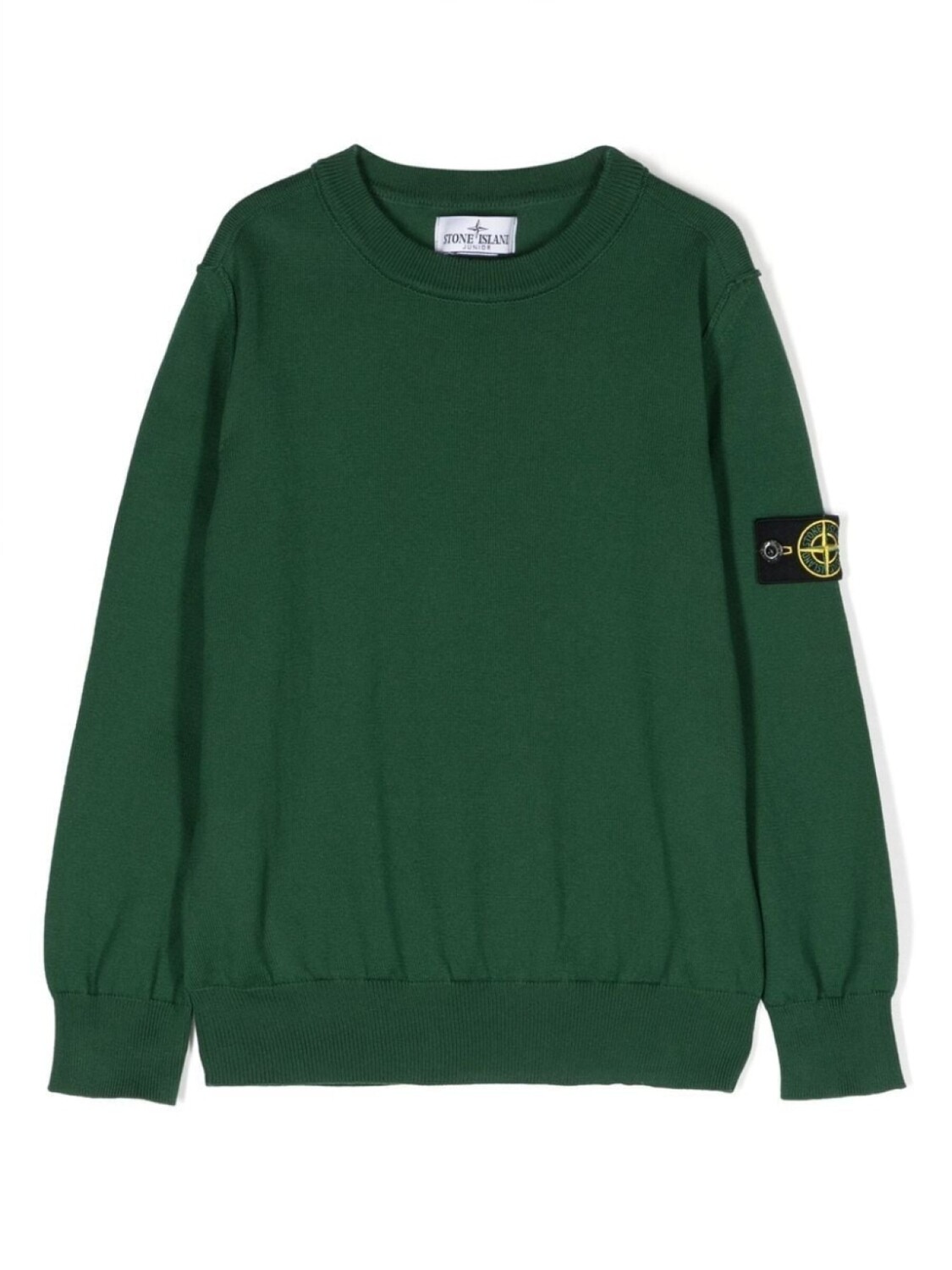 

Stone Island Junior джемпер с нашивкой-логотипом, зеленый