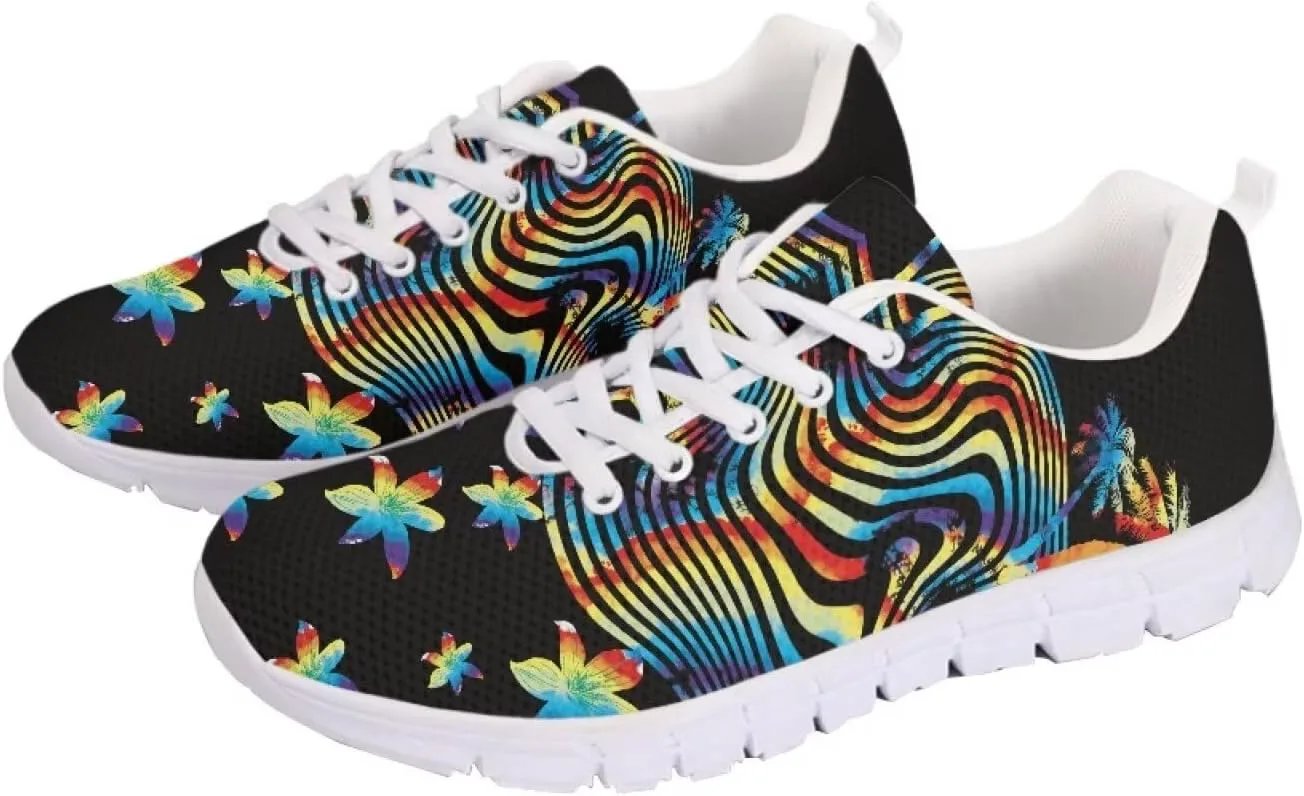 

AmzPrint Легкие прогулочные мужские кроссовки с белой подошвой и анималистичным принтом, размер 6.5-13.5