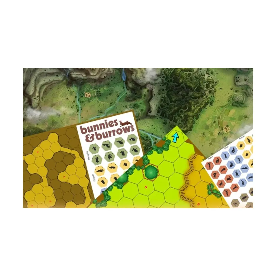 

Игровой набор «Кролики и норы», Bunnies and Burrows (Frog God Games)