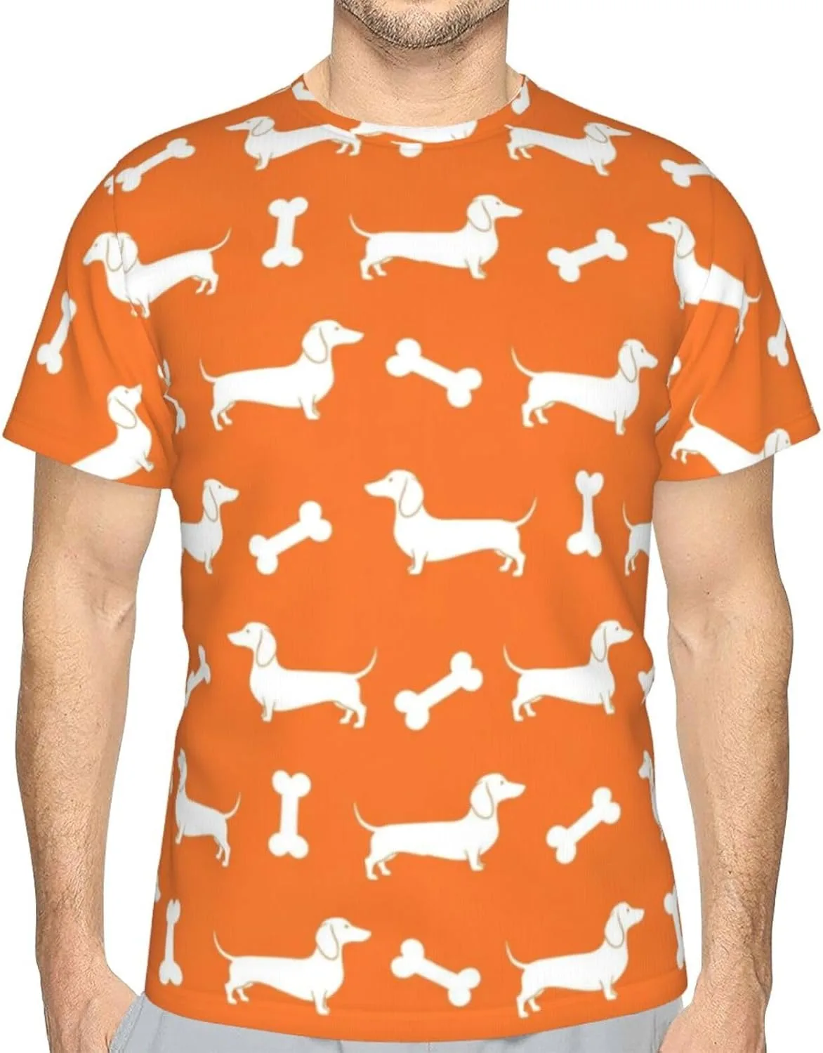 

Футболка мужская Supdreamc, легкая с коротким рукавом и круглым вырезом