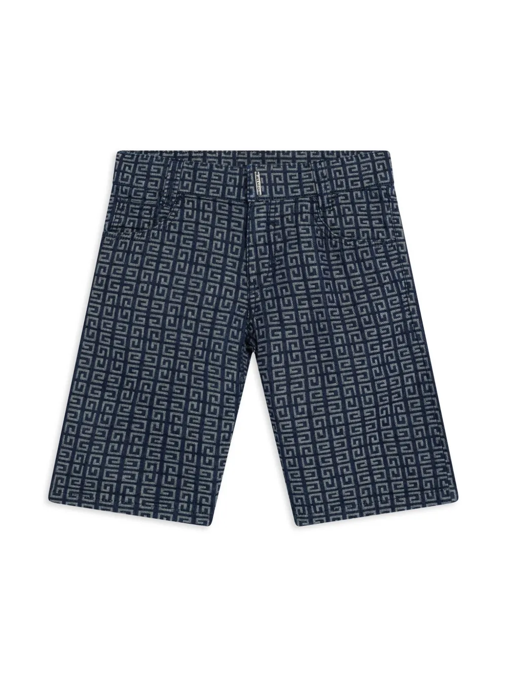 

Джинсовые шорты с логотипом Givenchy Kids, синий