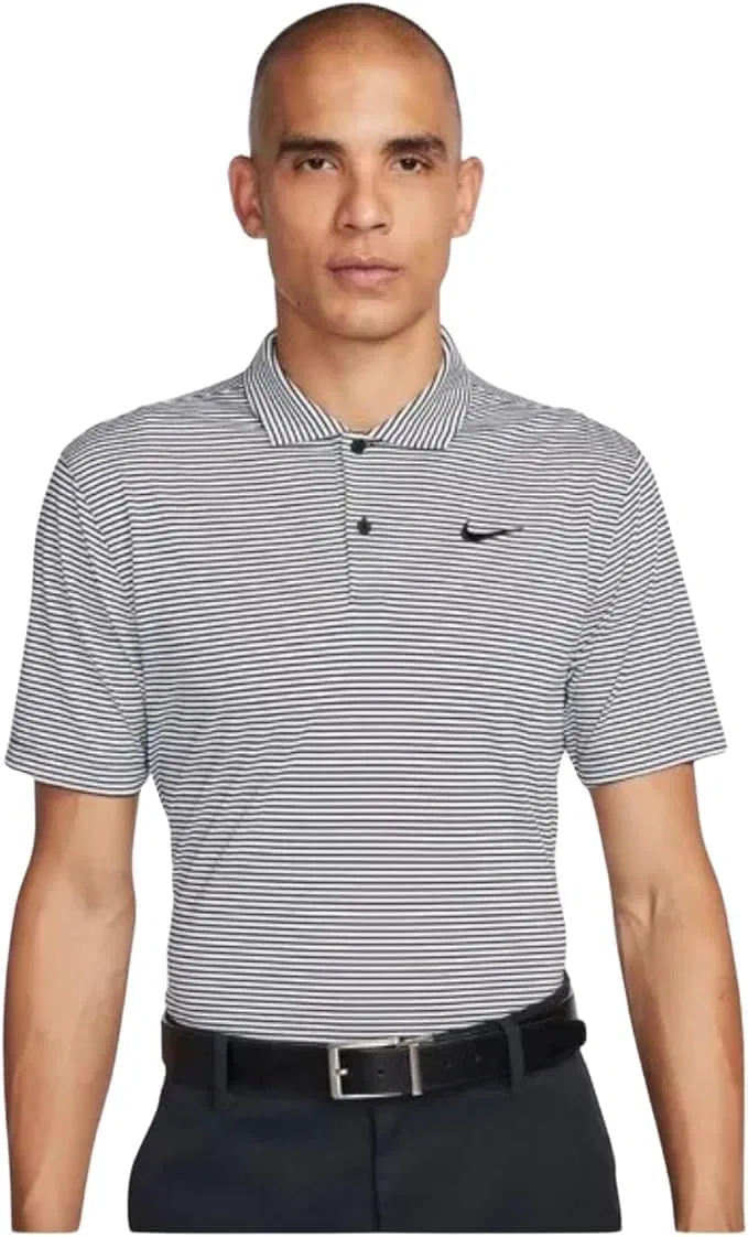 Мужское поло Nike Dri-FIT Tour, White/Black