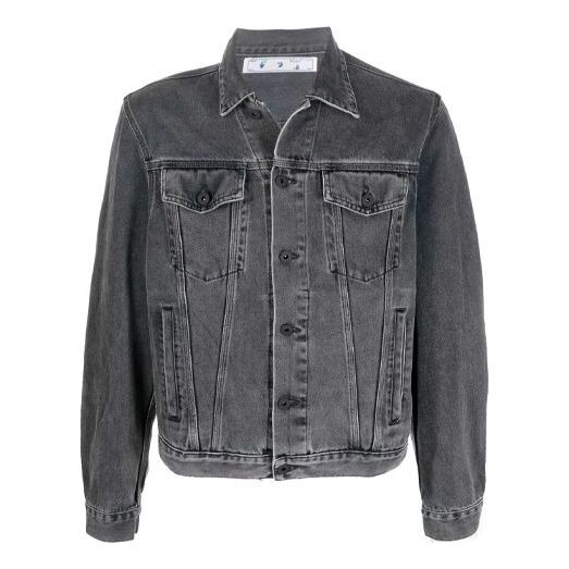 

Куртка fw21 denim jacket slim fit version gray Off-White, мультиколор, Белый, Куртка fw21 denim jacket slim fit version gray Off-White, мультиколор