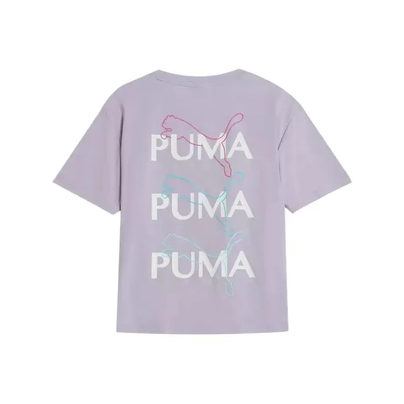 Футболка детская PUMA Purple-02 — фото 3