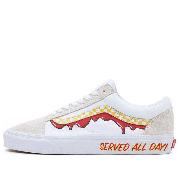 

Кроссовки old skool 'van doren special' Vans, белый