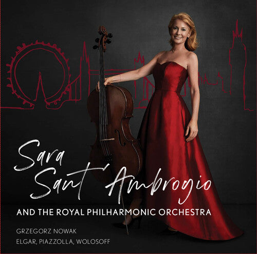 

CD диск Sant'Ambrogio, Sara: Elgar Piazolla Wolosoff