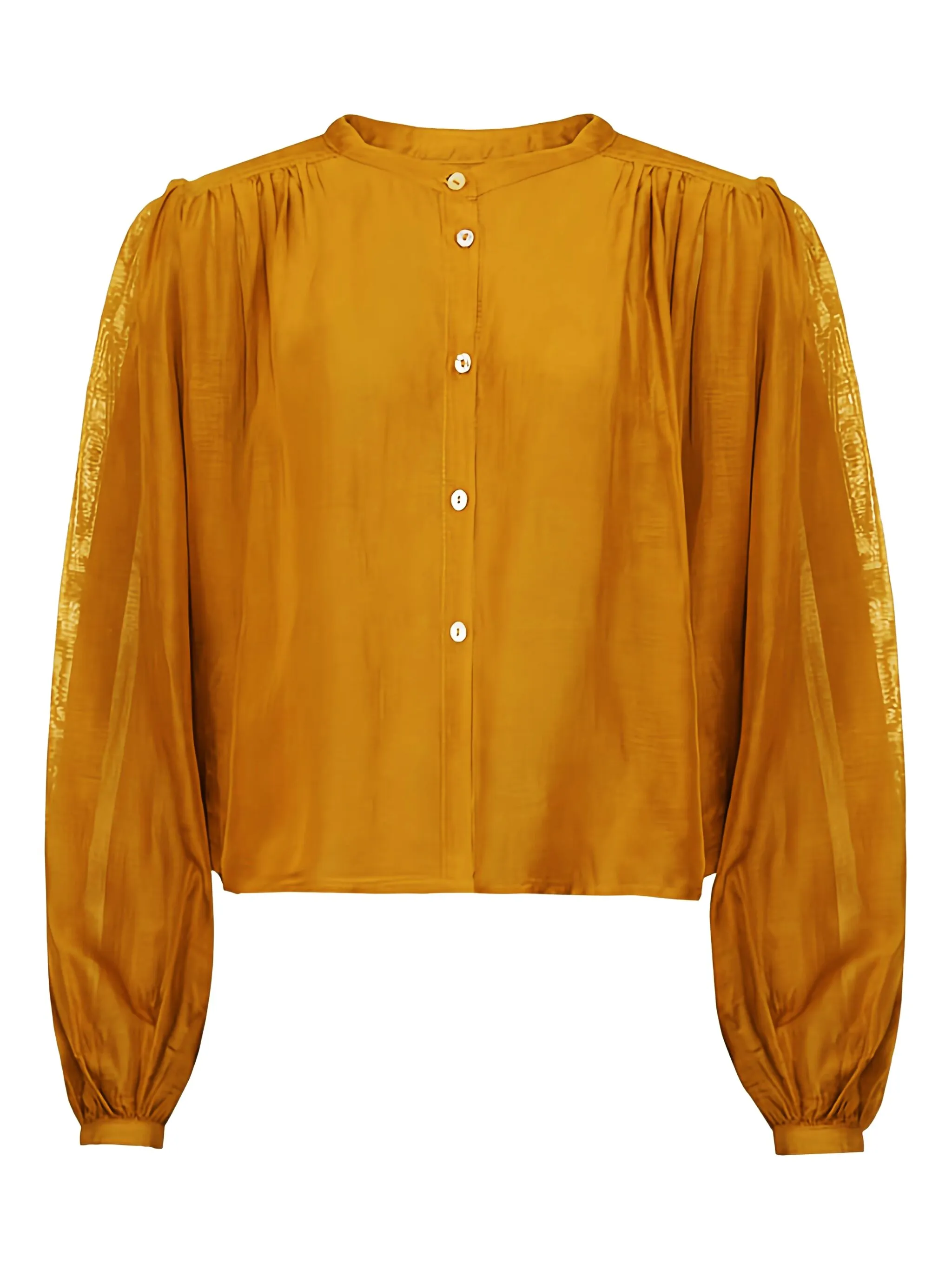 

Топ с длинными рукавами Pearl & Caviar, желтый