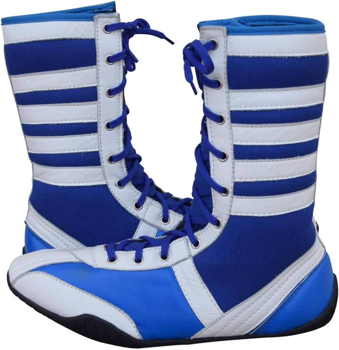 

Профессиональные боксерские ботинки, дышащие борцовские ботинки, тренировочная обувь для взрослых и подростков, для мужчин и женщин, с нескользящей резиновой подошвой, легкие ботинки Right Punch, белый/синий