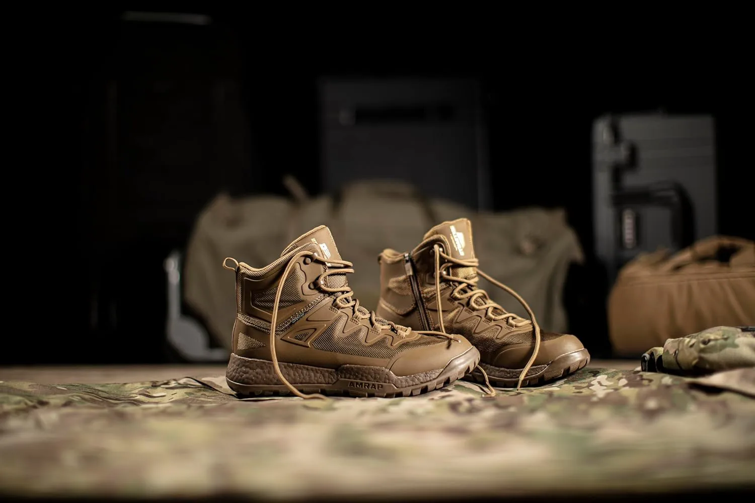 

Ботинки Belleville AMRAP Vapor BV970Z WP T средней высоты - Водоотталкивающие рабочие ботинки для мужчин - Противоскользящая тактическая обувь для мужчин - Подошва из резины с хорошим сцеплением - Форма боевых ботинок - Дизайн с плоским каблуком