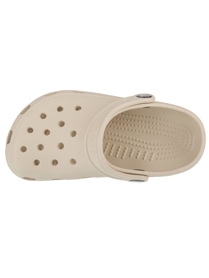 Детские классические сабо Crocs серого цвета — фото 3