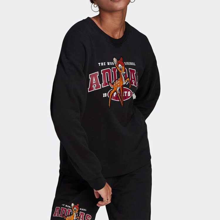 Женская толстовка Disney X Disney, черная Adidas Originals — фото 2