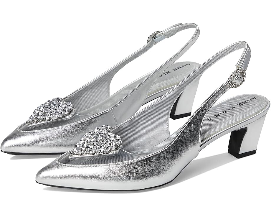 Туфли Anne Klein Inviting, серебряный