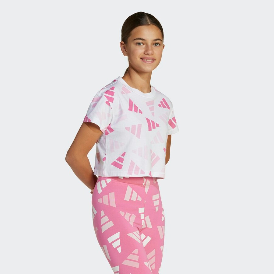 Рубашка для выступлений ADIDAS SPORTSWEAR Seasonal Essentials Celebration, белый — фото 2