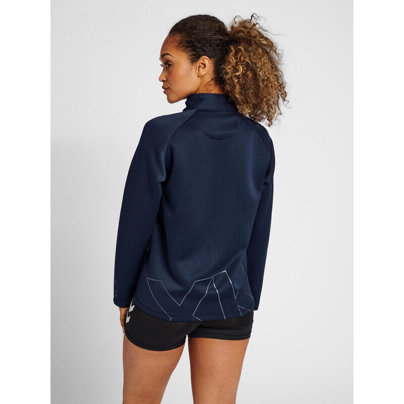 

Куртка на молнии Hummel, цвет türkis/navyblau/navyblau