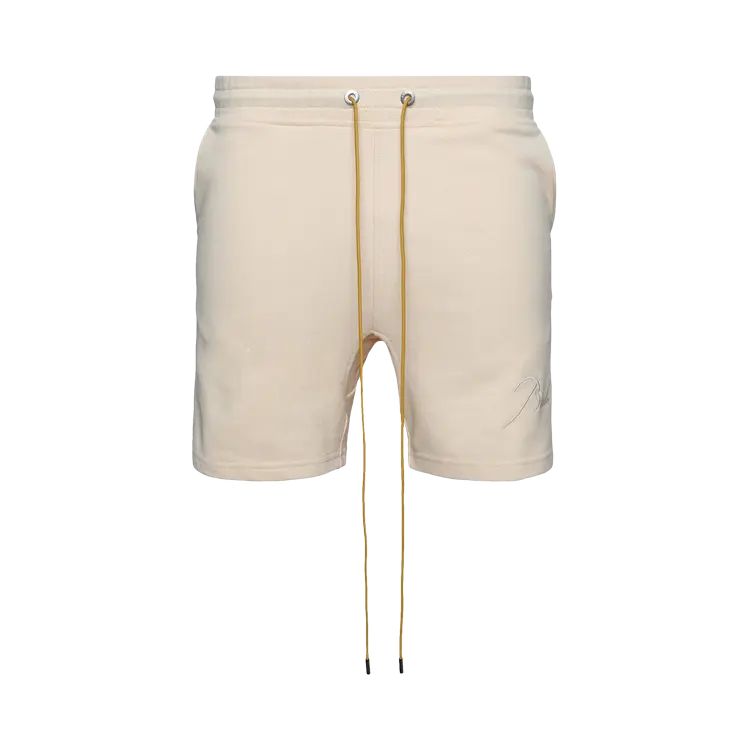 

Шорты Rhude Pique 'Cream', белый