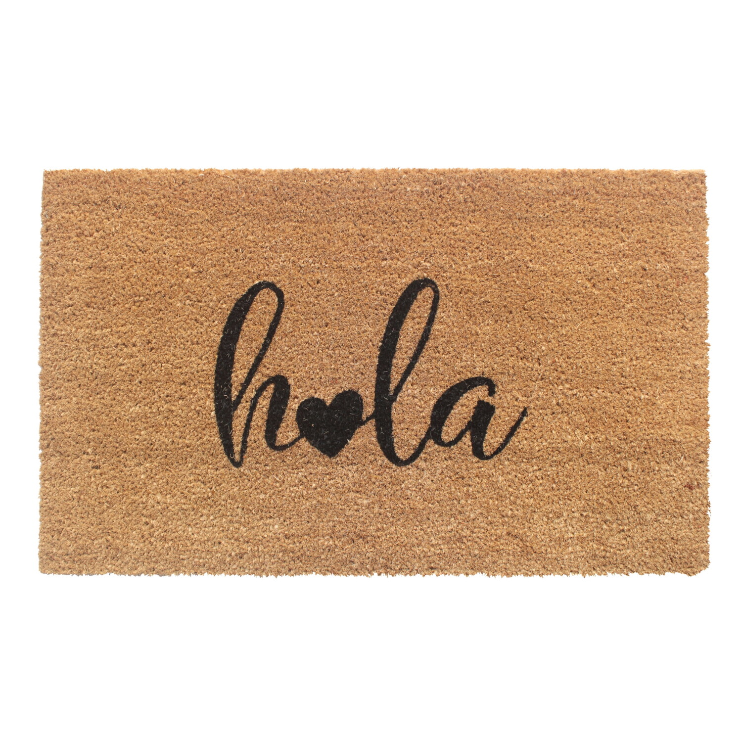 

Коврик Smith Hola Heart Doormat Rugsmith, черный
