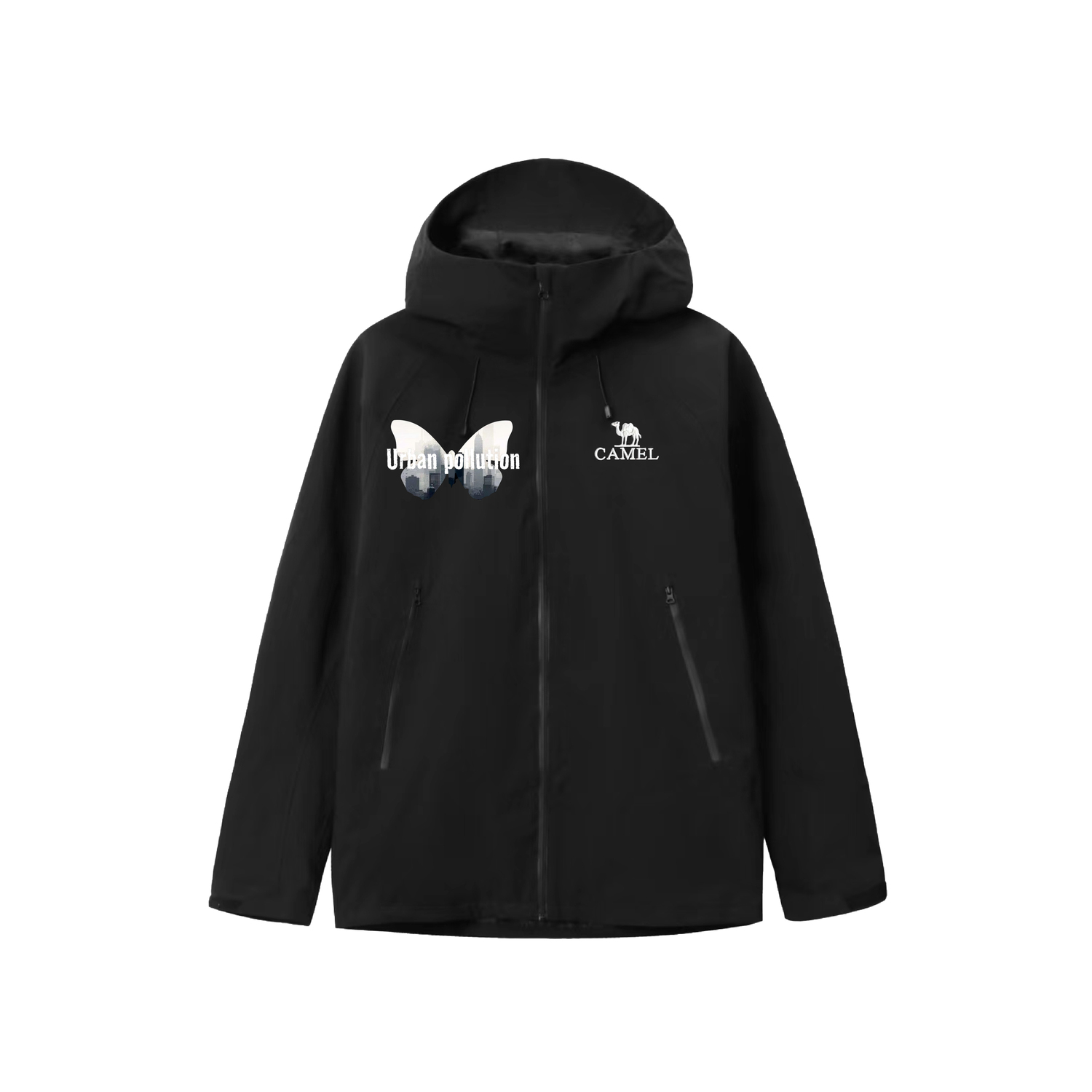 

Ветровка All weather Waterproof, Windproof, Breathable, Abrasion Resistant, Cold Resistant Unisex CAMEL, phantom черный
