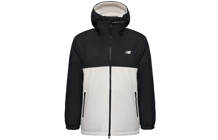 

Пуховик унисекс New Balance, цвет Black/White