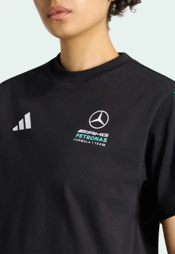 Футболка клубная Adidas Performance, черный полумятный — фото 3